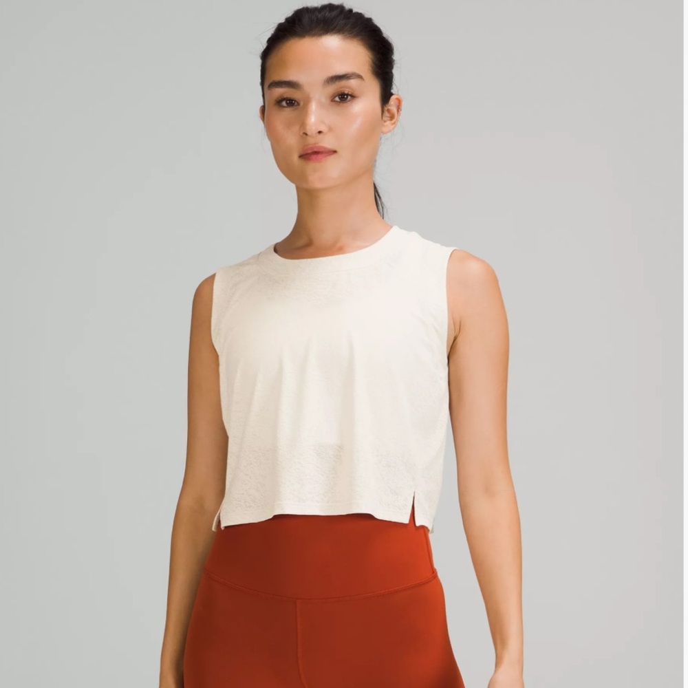 Lululemon Cropped Training Tank